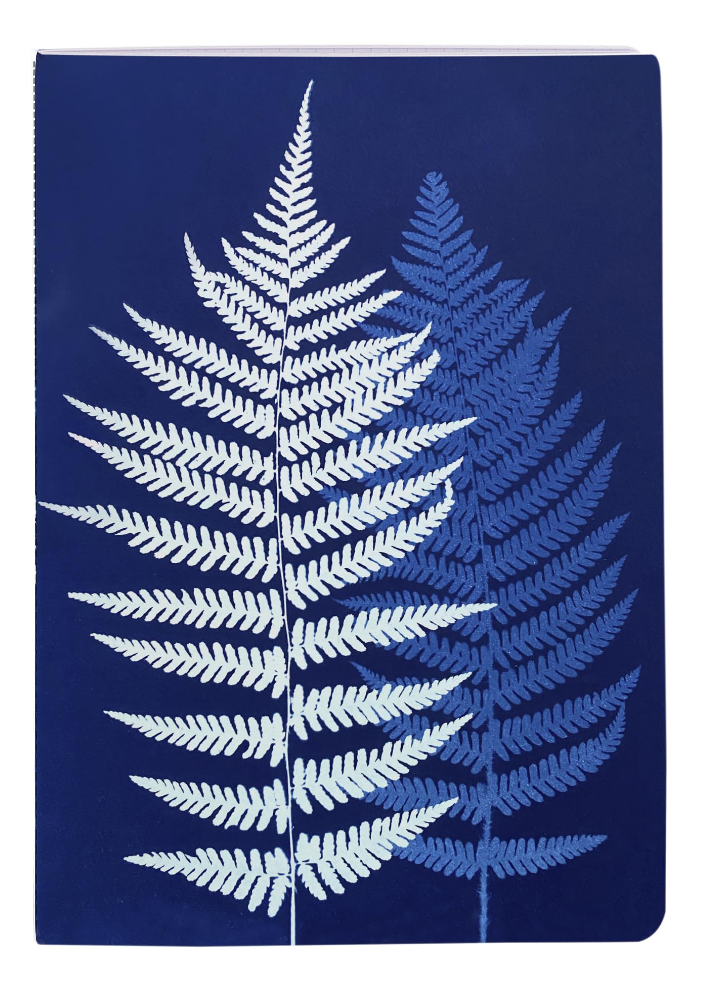 clairefontaine-cyanotype-carnet-cousu-a6-lign-floral-64-pages image 3