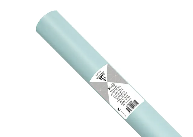 clairefontaine-papier-de-soie-bleu-ciel-50x75-24-feuilles-18g image 1