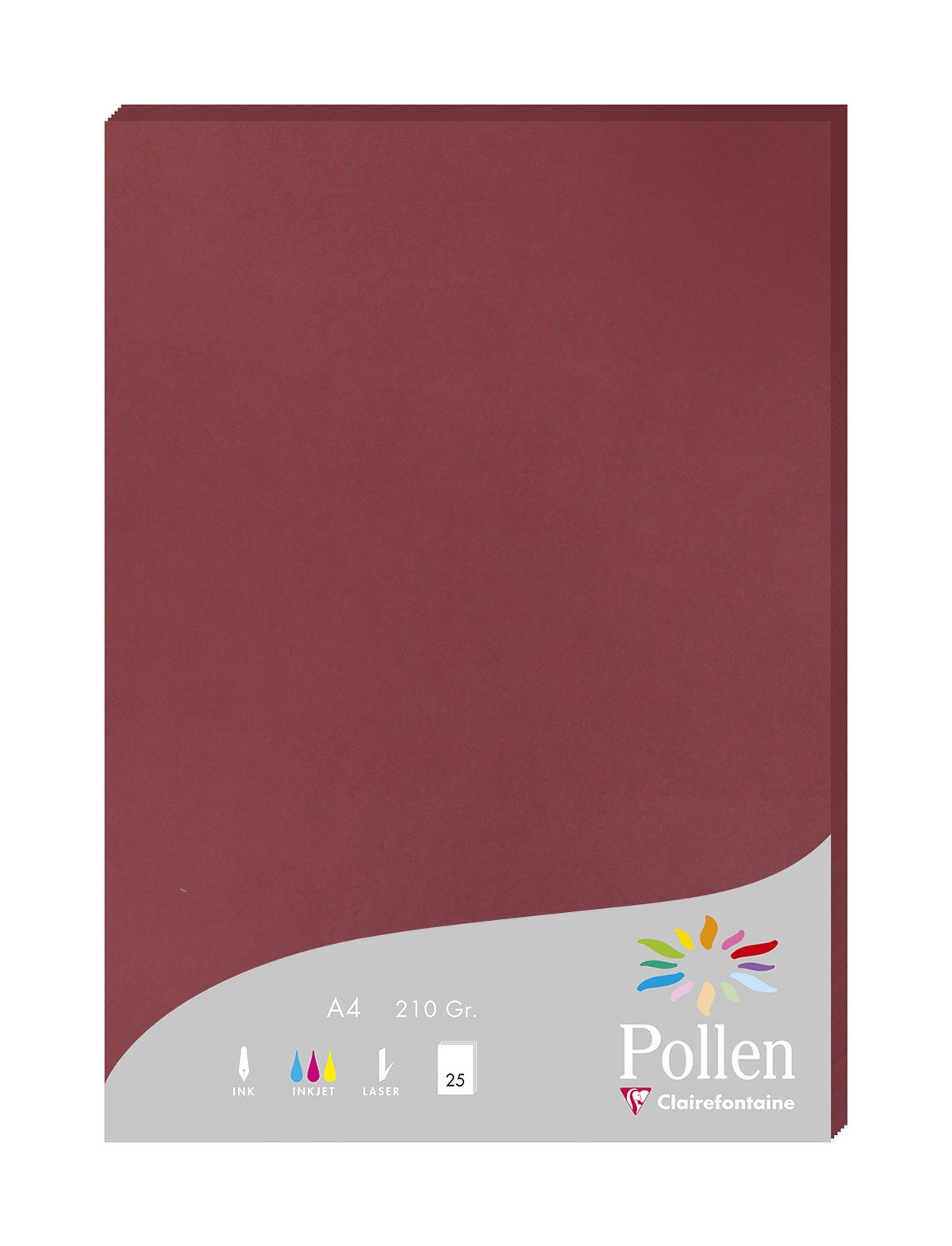 clairefontaine-pollen-feuilles-a4-210g-argent-paquet-de-25 image 7