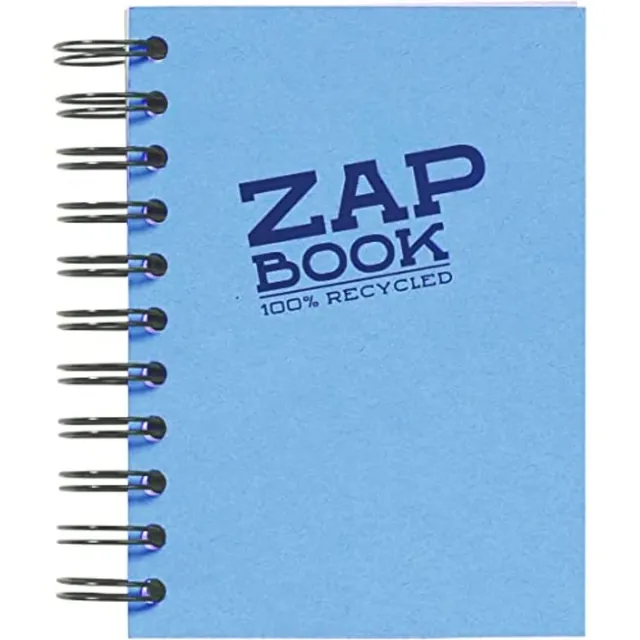 clairefontaine-forever-zap-book-carnet-croquis-a6-recycl-80g image 1