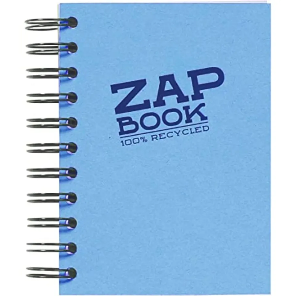 clairefontaine-forever-zap-book-carnet-croquis-a6-recycl-80g image 1