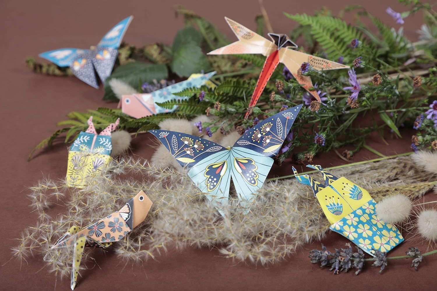 clairefontaine-tulip-kit-origami-60-feuilles-insectes-70g image 4