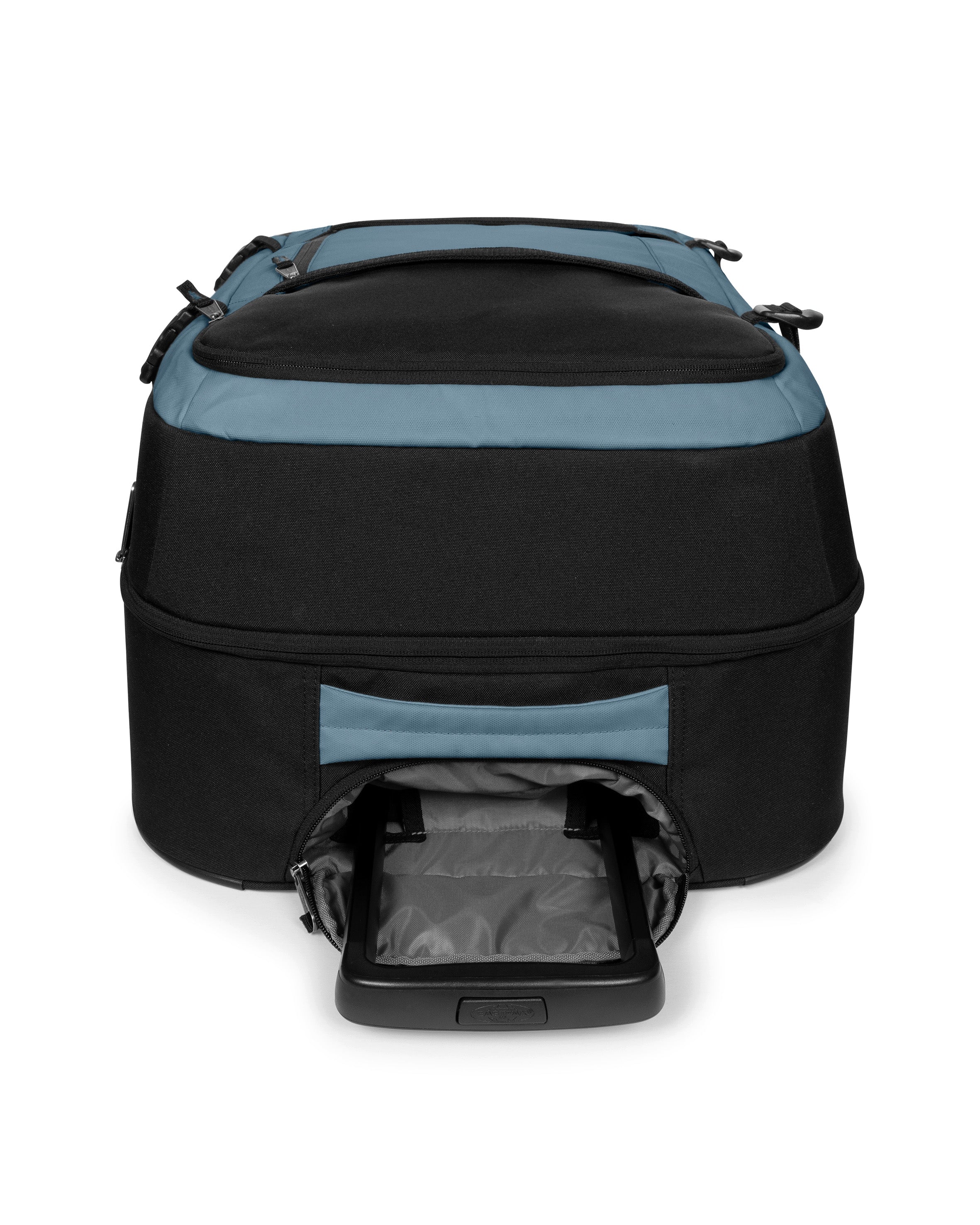 eastpak-transit-r-pro-l-valise-blue-pro-coated-2-roues-tsa image 5