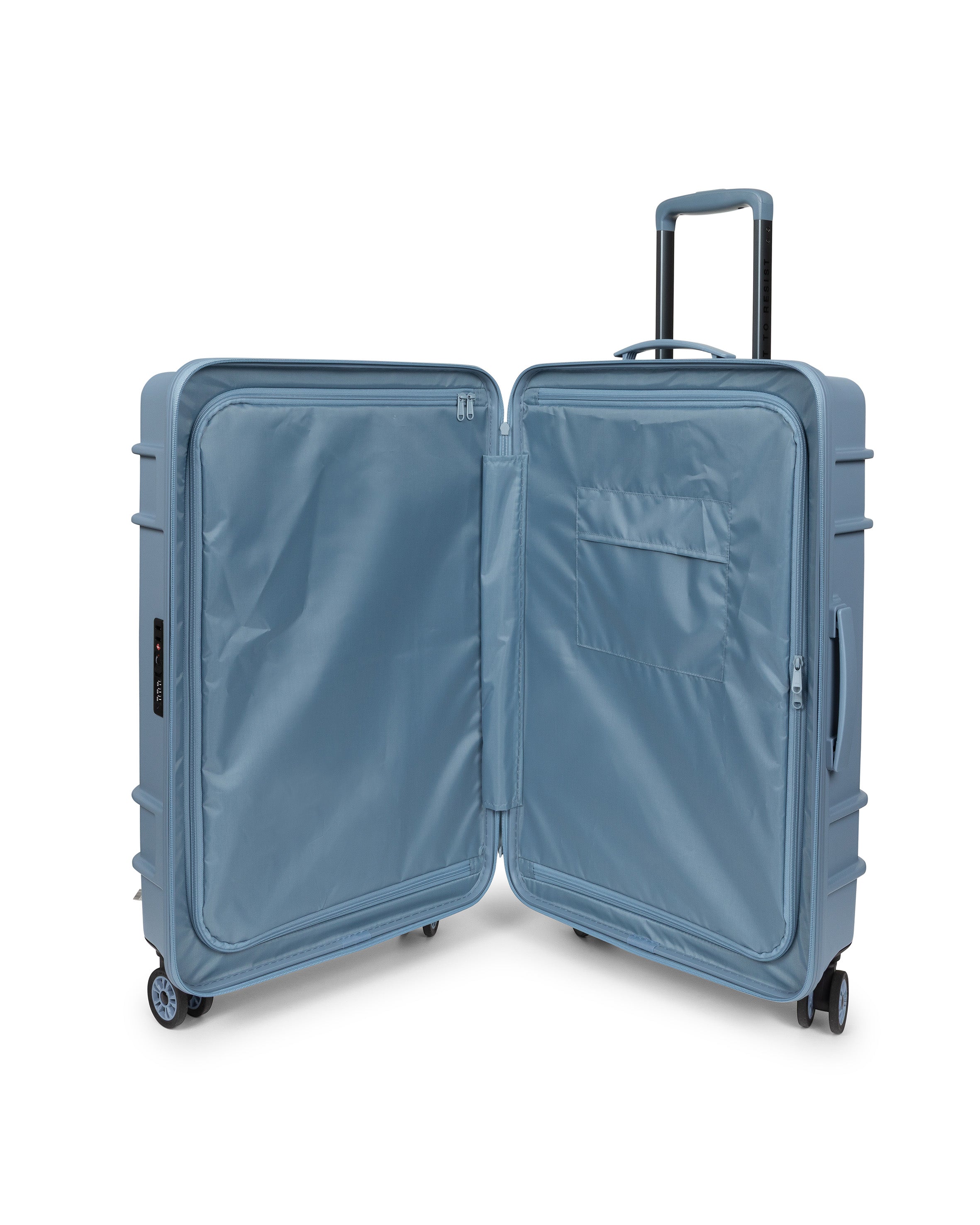 eastpak-resist-r-zip-m-valise-monotone-blue-rigide image 2