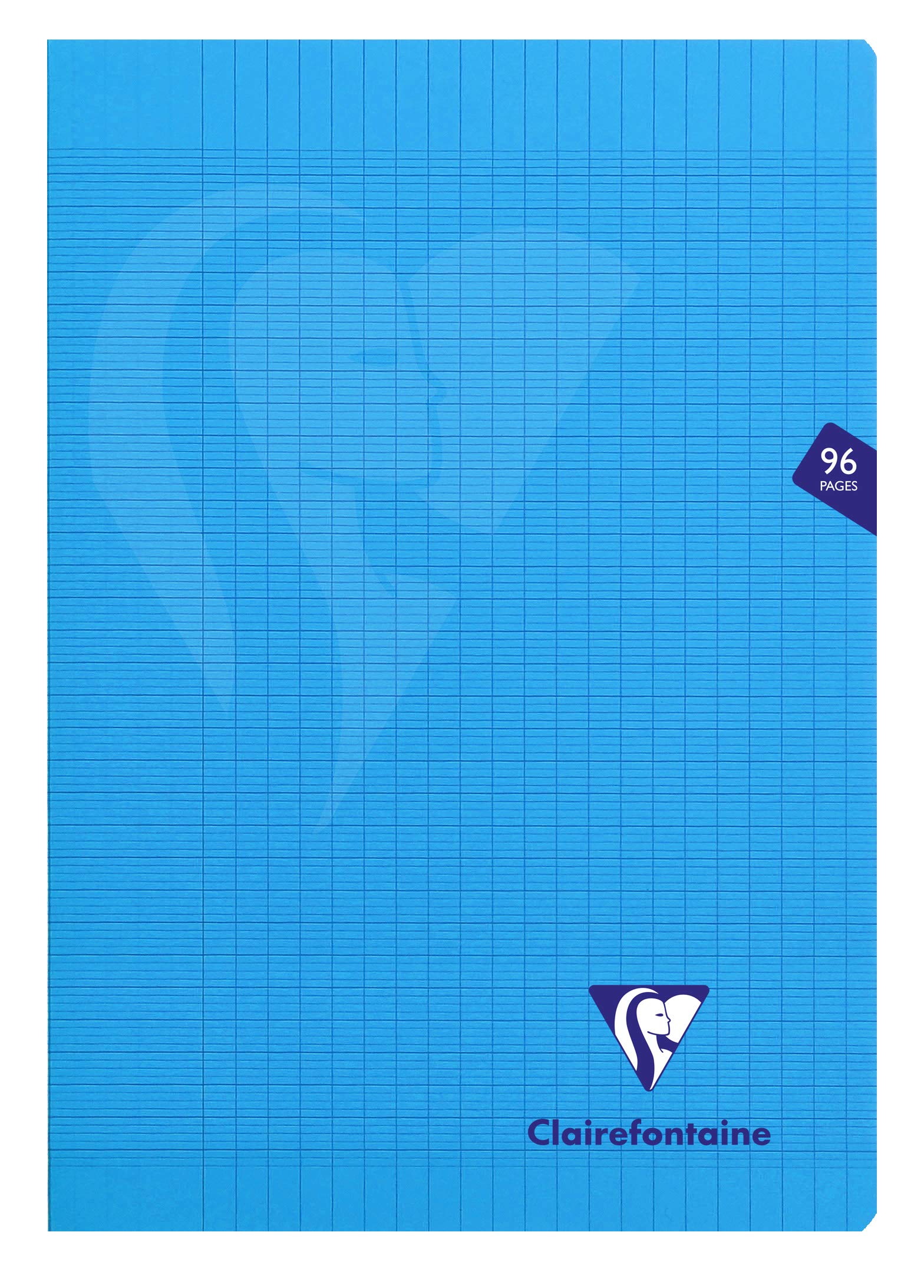 clairefontaine-323161c-cahier-agraf-bleu-a4-96-pages-grands-carreaux image 1