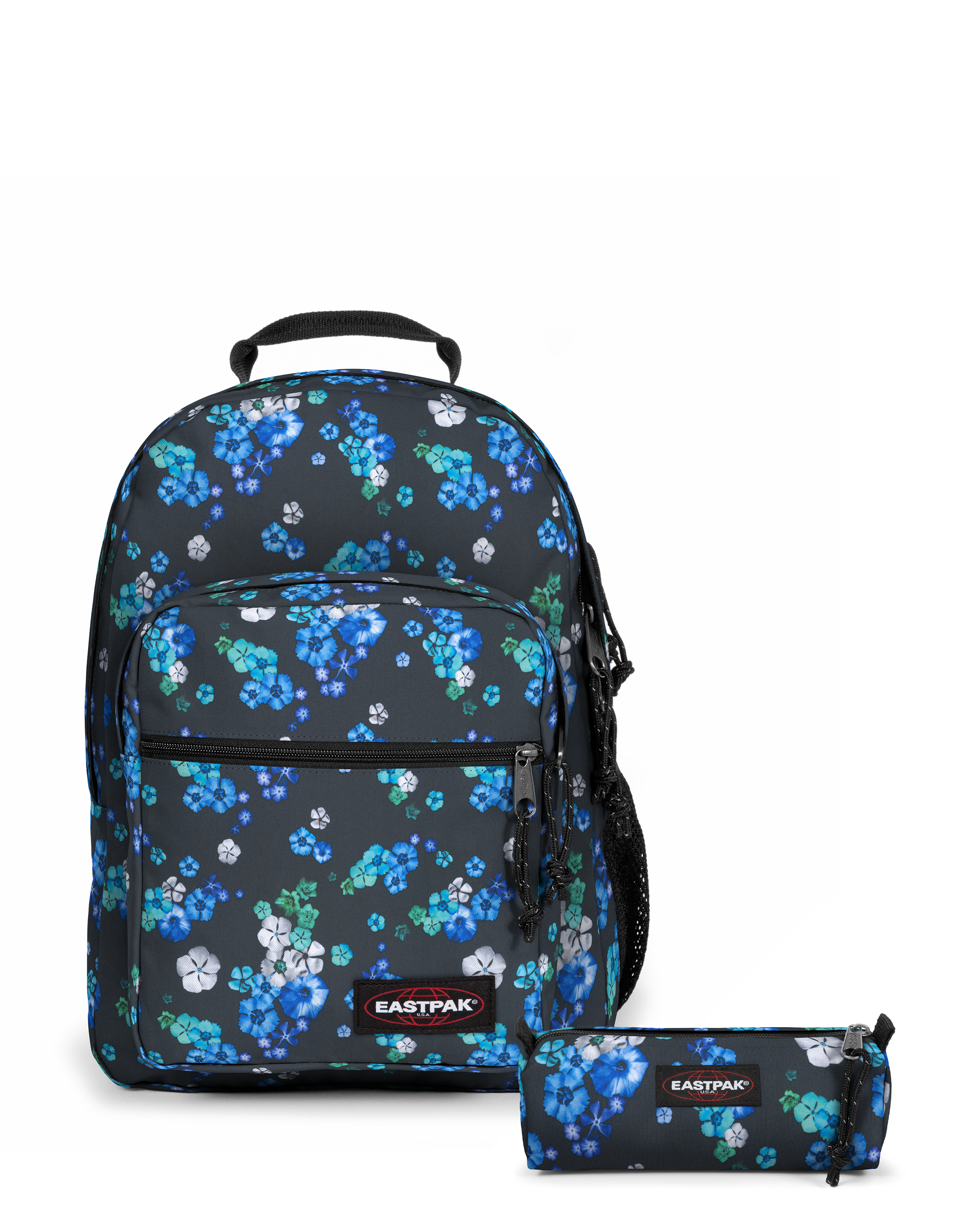 eastpak-bundle-floral-bloom-black-sac-dos-noir-floral image 1