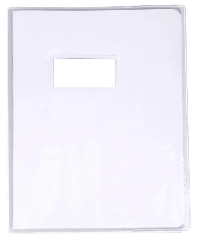 calligraphe-prot-ge-cahier-cristal-incolore-17x22-73001c image 1