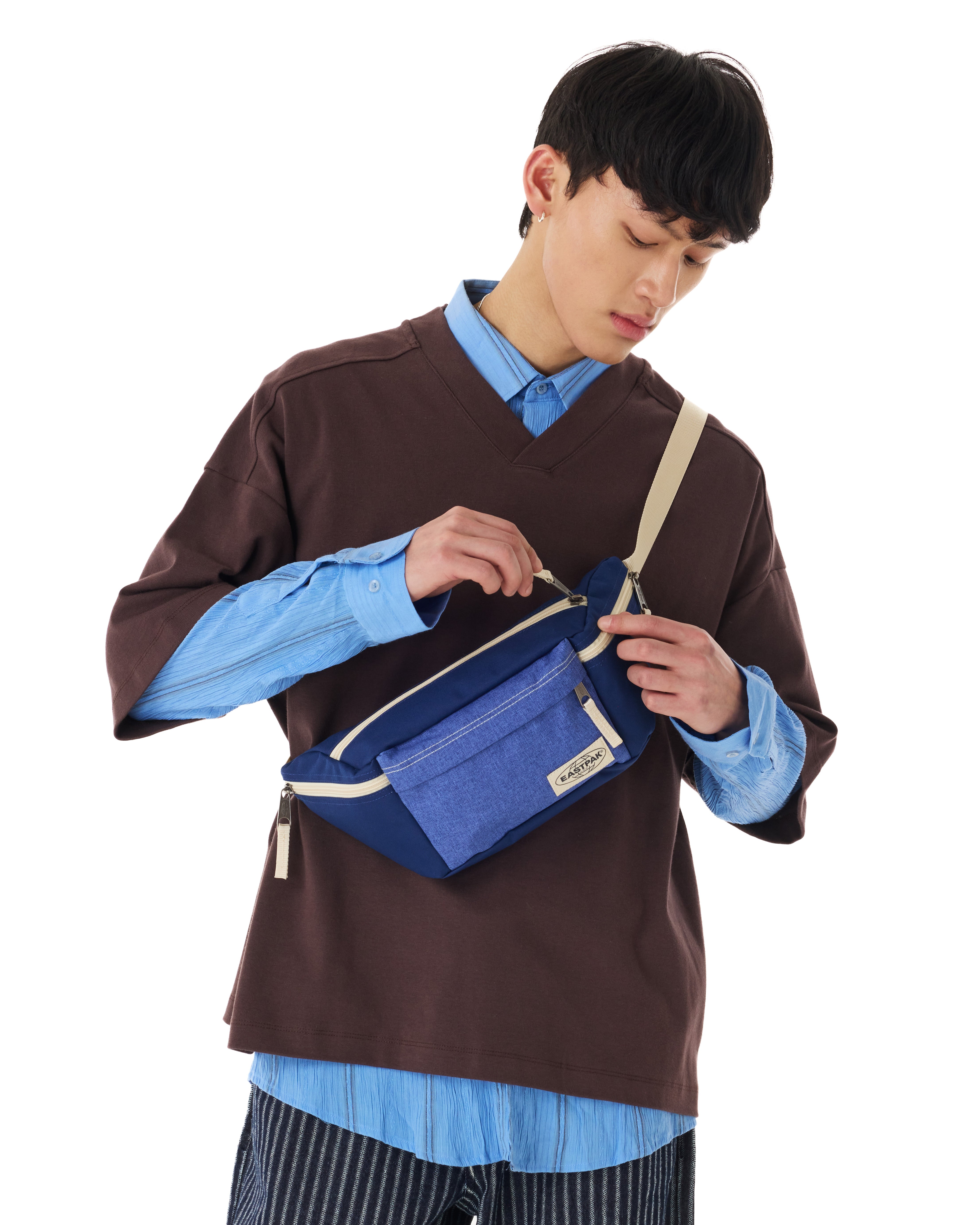 eastpak-waist-pak-r-sac-banane-mono-block-blue-bleu image 4