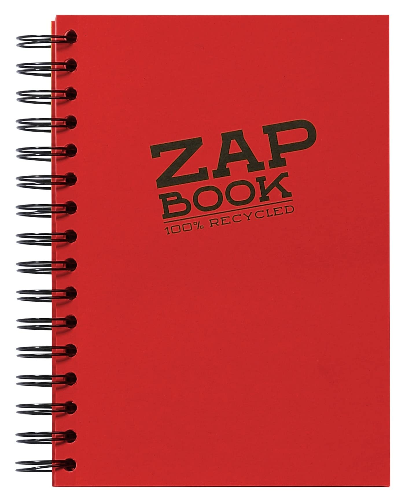 clairefontaine-zap-book-carnet-spirale-a5-80g-couleur-al-atoire image 1