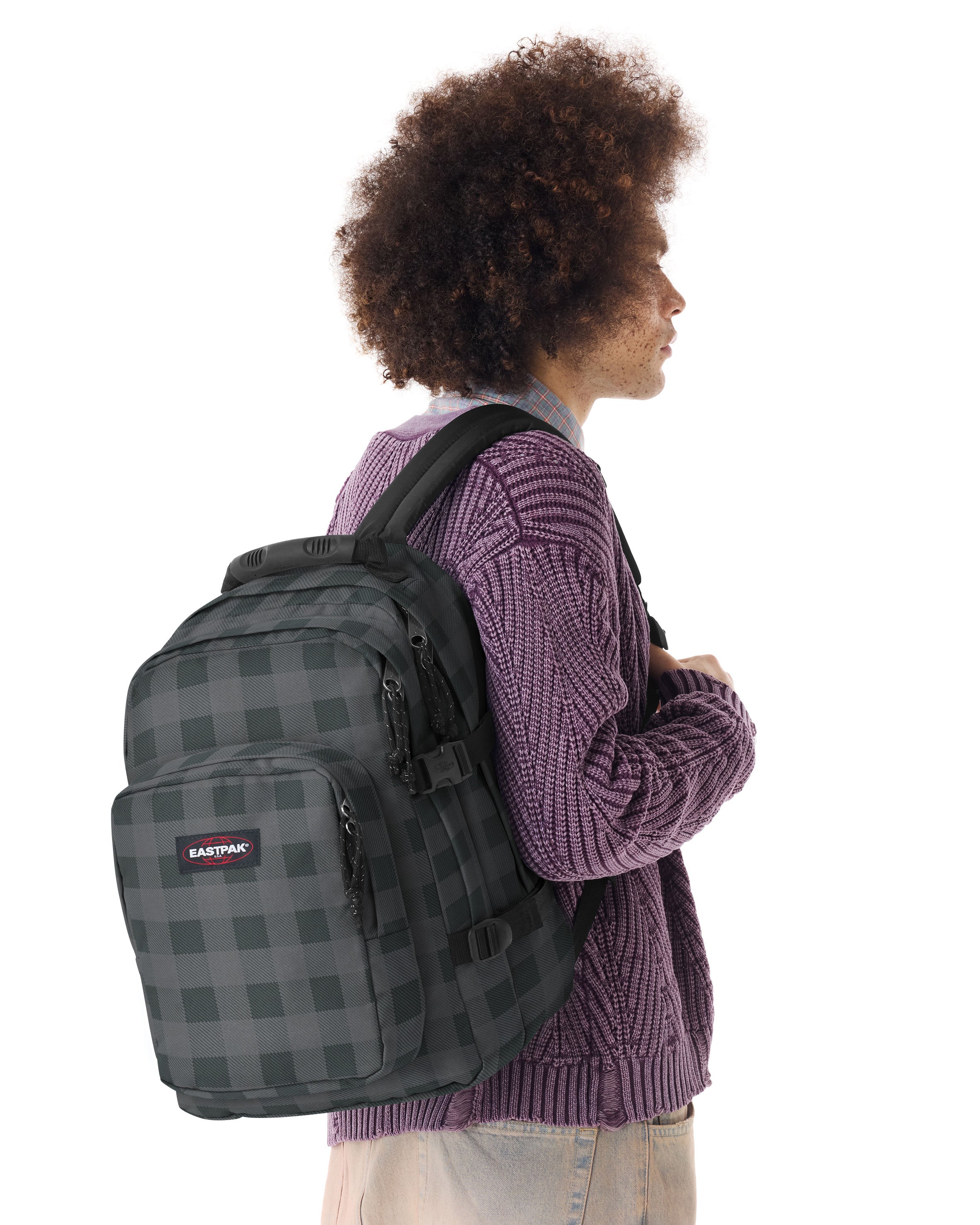 eastpak-provider-sac-dos-checker-grey-grand-housse-pc image 4
