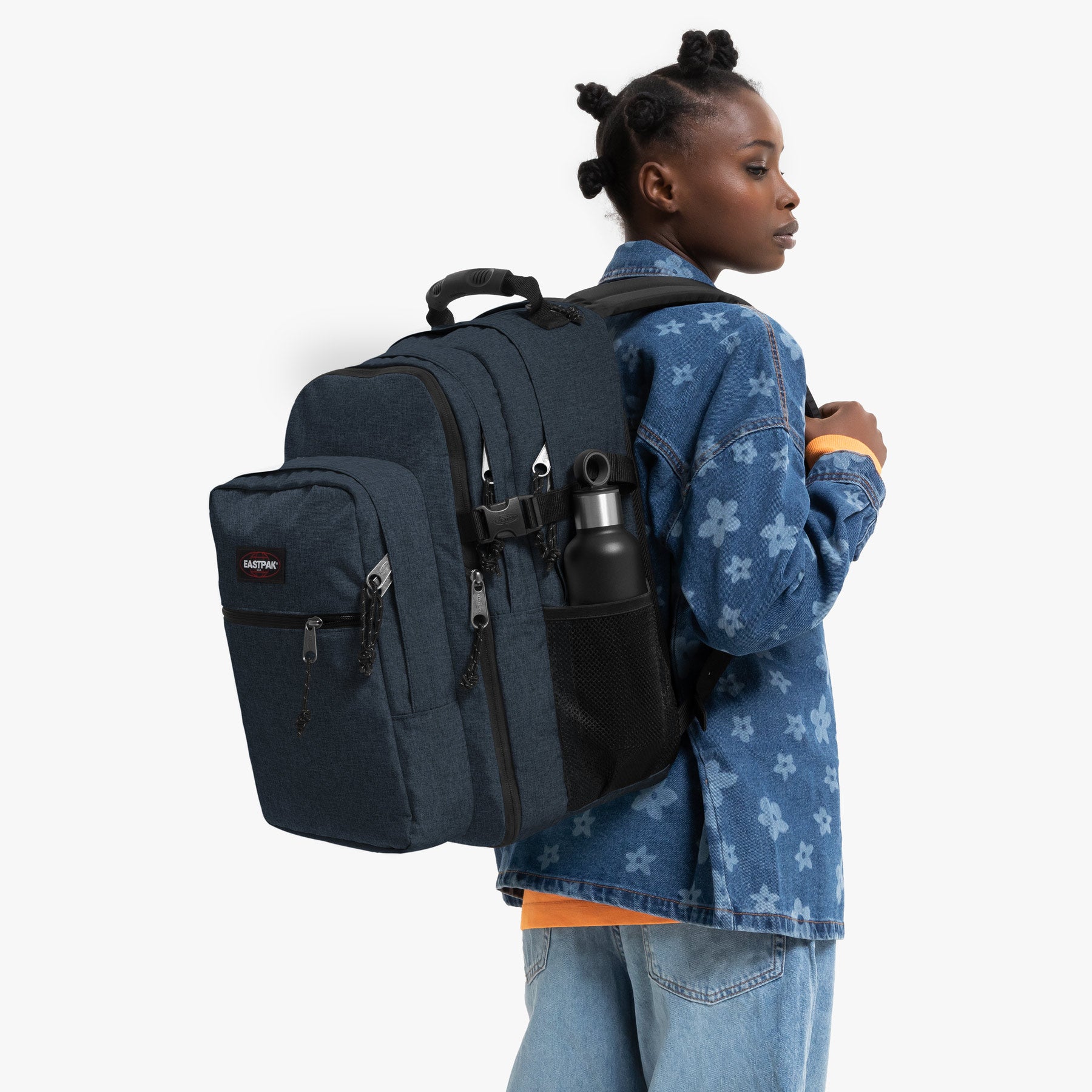 eastpak-tutor-sac-dos-triple-denim-15-pouces image 2