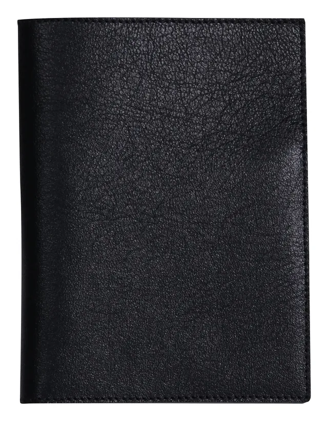 clairefontaine-age-bag-porte-passeport-cuir-noir-10-5x14-5-cm image 1