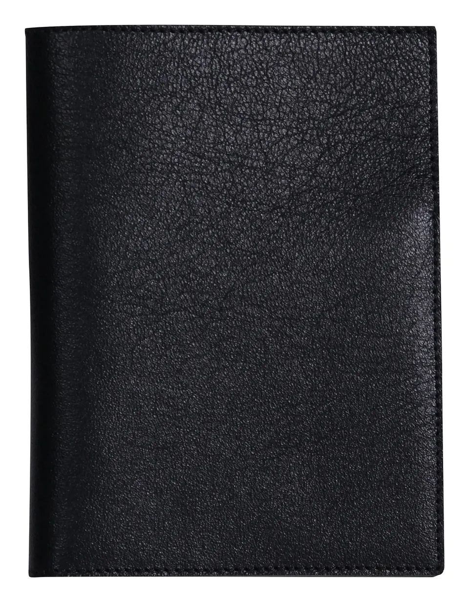 clairefontaine-age-bag-porte-passeport-cuir-noir-10-5x14-5-cm image 1