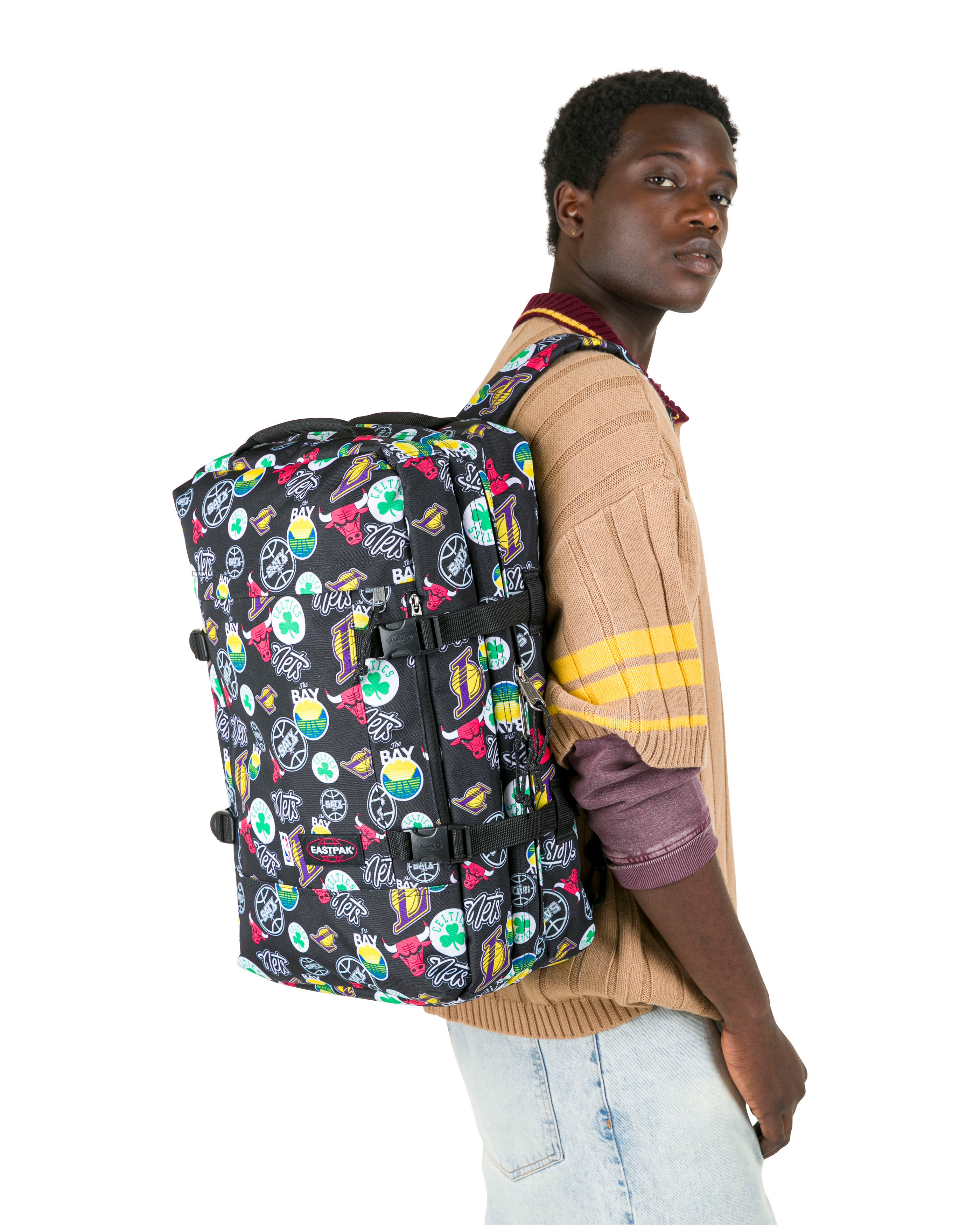 eastpak-travelpack-sac-de-voyage-nba-teampattern-grand image 6