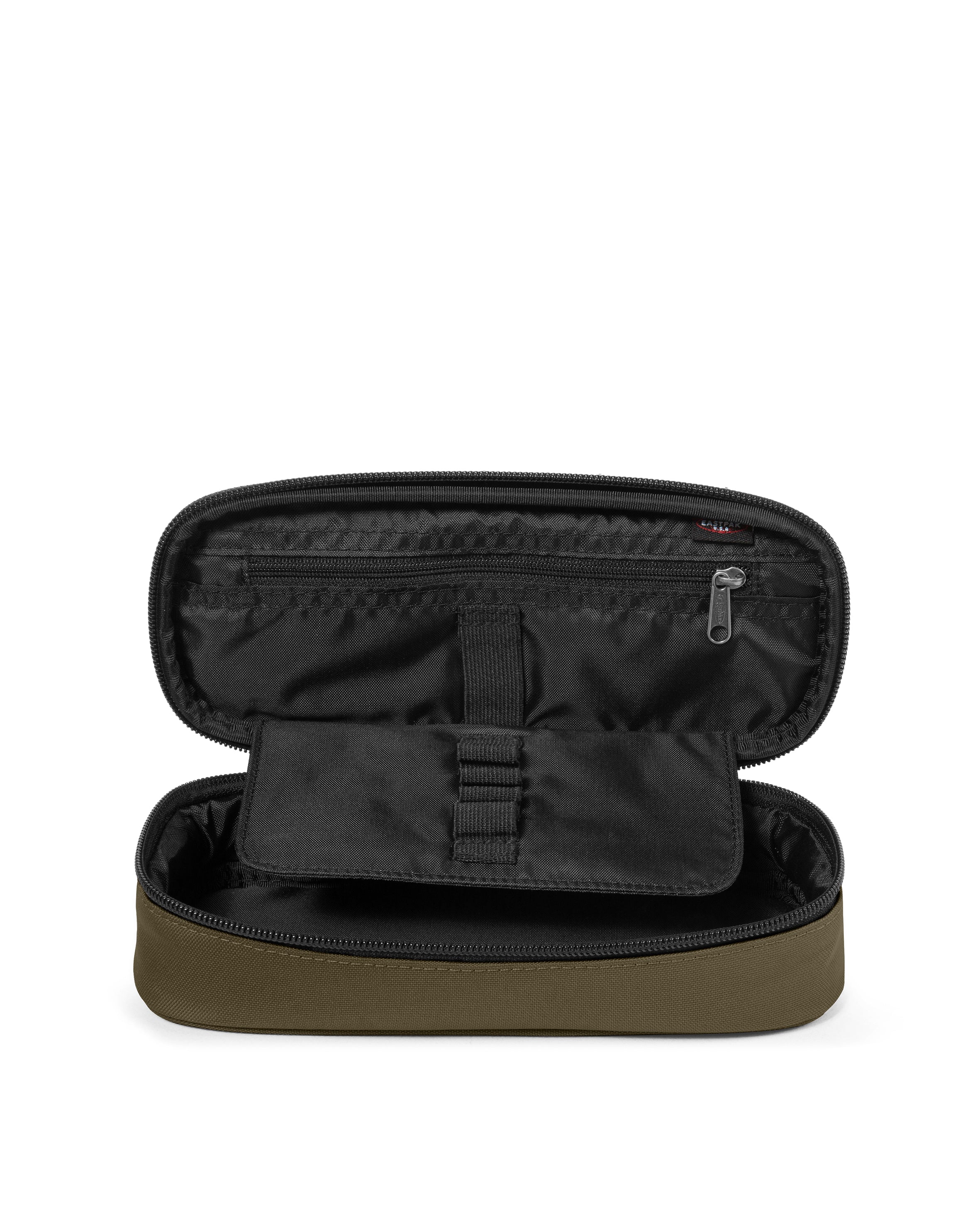 eastpak-oval-single-trousse-army-olive-d-perlante image 2
