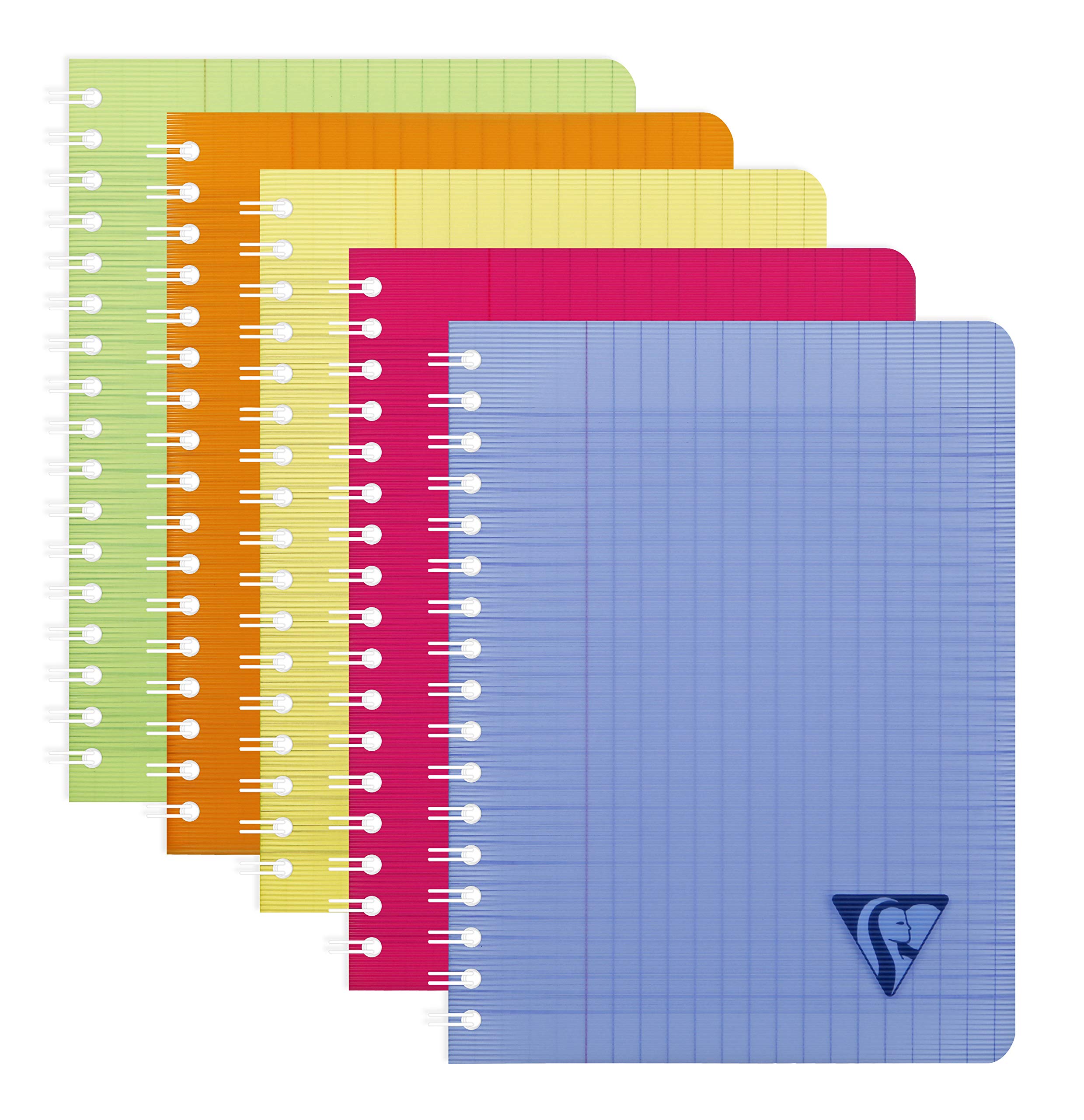 clairefontaine-linicolor-cahier-spirale-17x22-100p-gc image 1