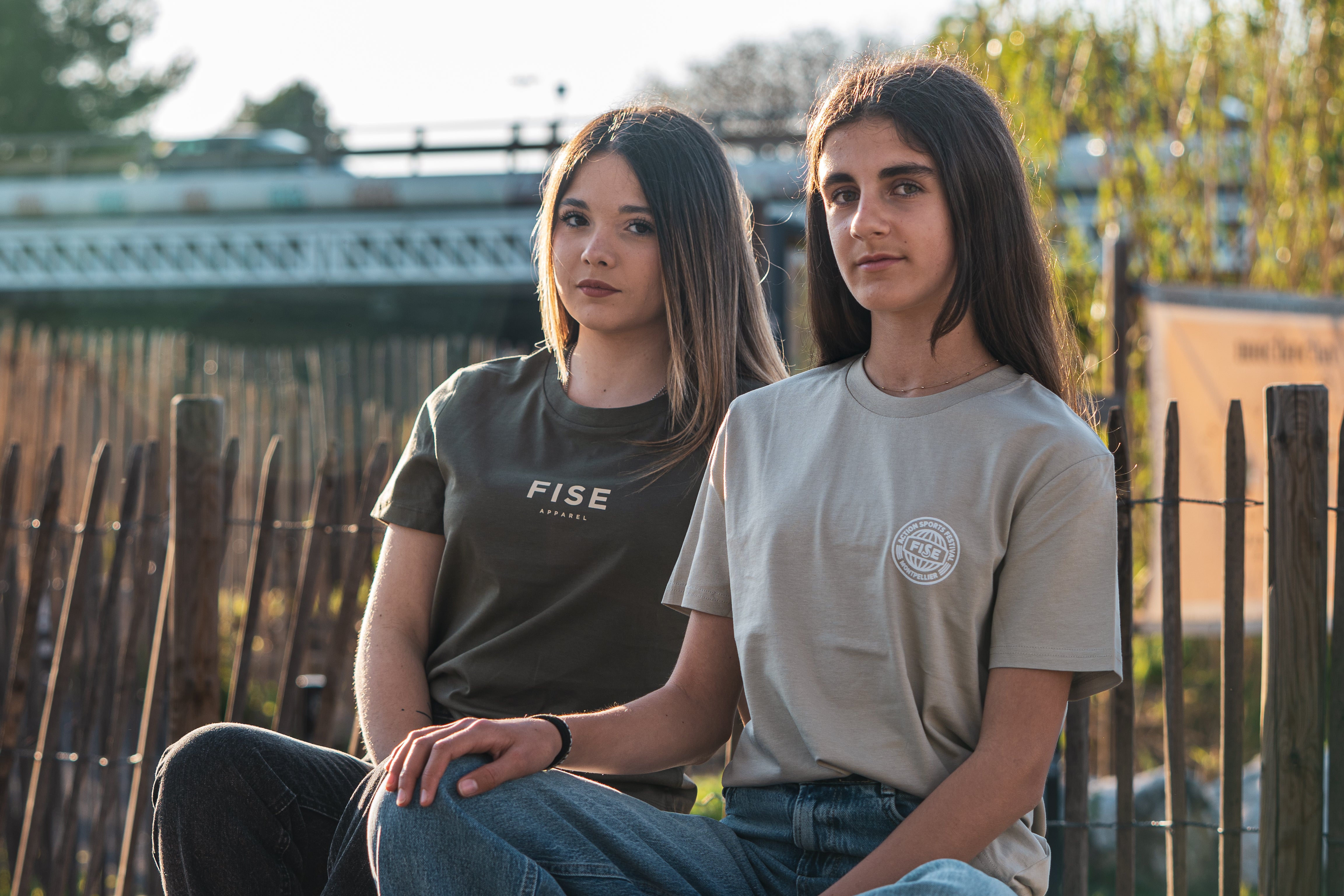 fise-t-shirts-apparel-khaki-t-shirt-femme-kaki-manches-courtes image 1