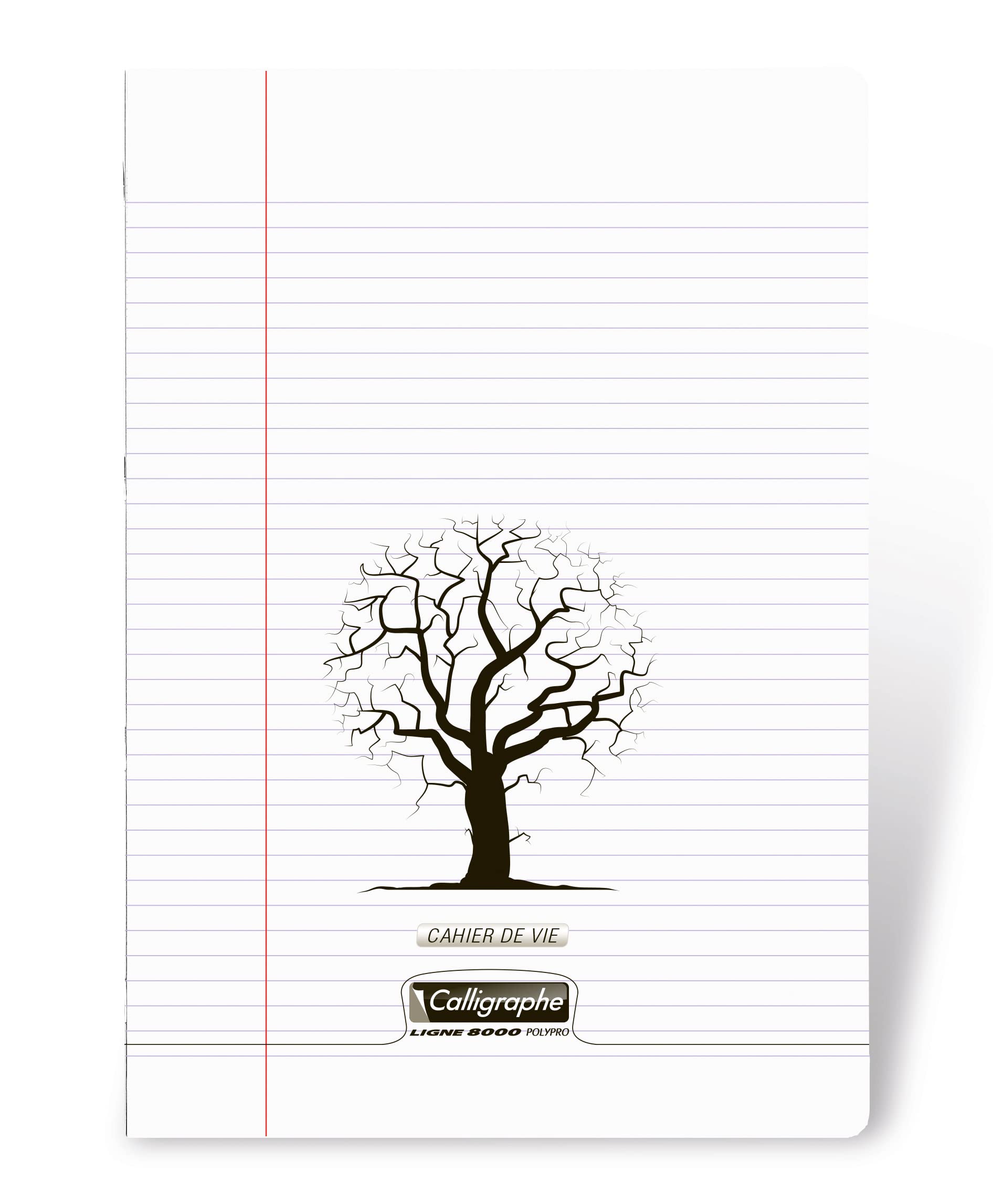 clairefontaine-calligraphe-18183c-cahier-de-vie-24x32-96-pages-90g image 1