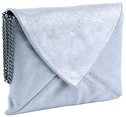clairefontaine-pollen-pochette-cuir-plume-bleu-ciel-20x14cm image 6