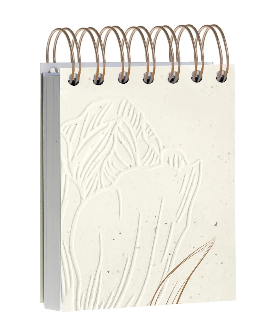 clairefontaine-tulip-paper-813070c-bloc-spirale-9x11cm-uni image 1