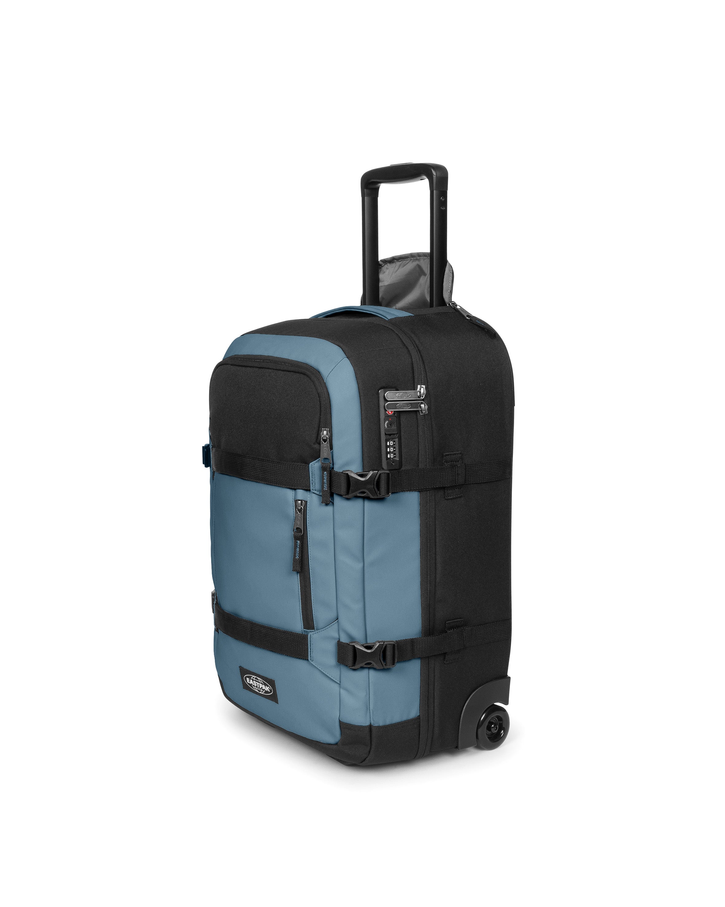 eastpak-transit-r-pro-s-valise-cabine-blue-pro-coated-17-pouces image 6