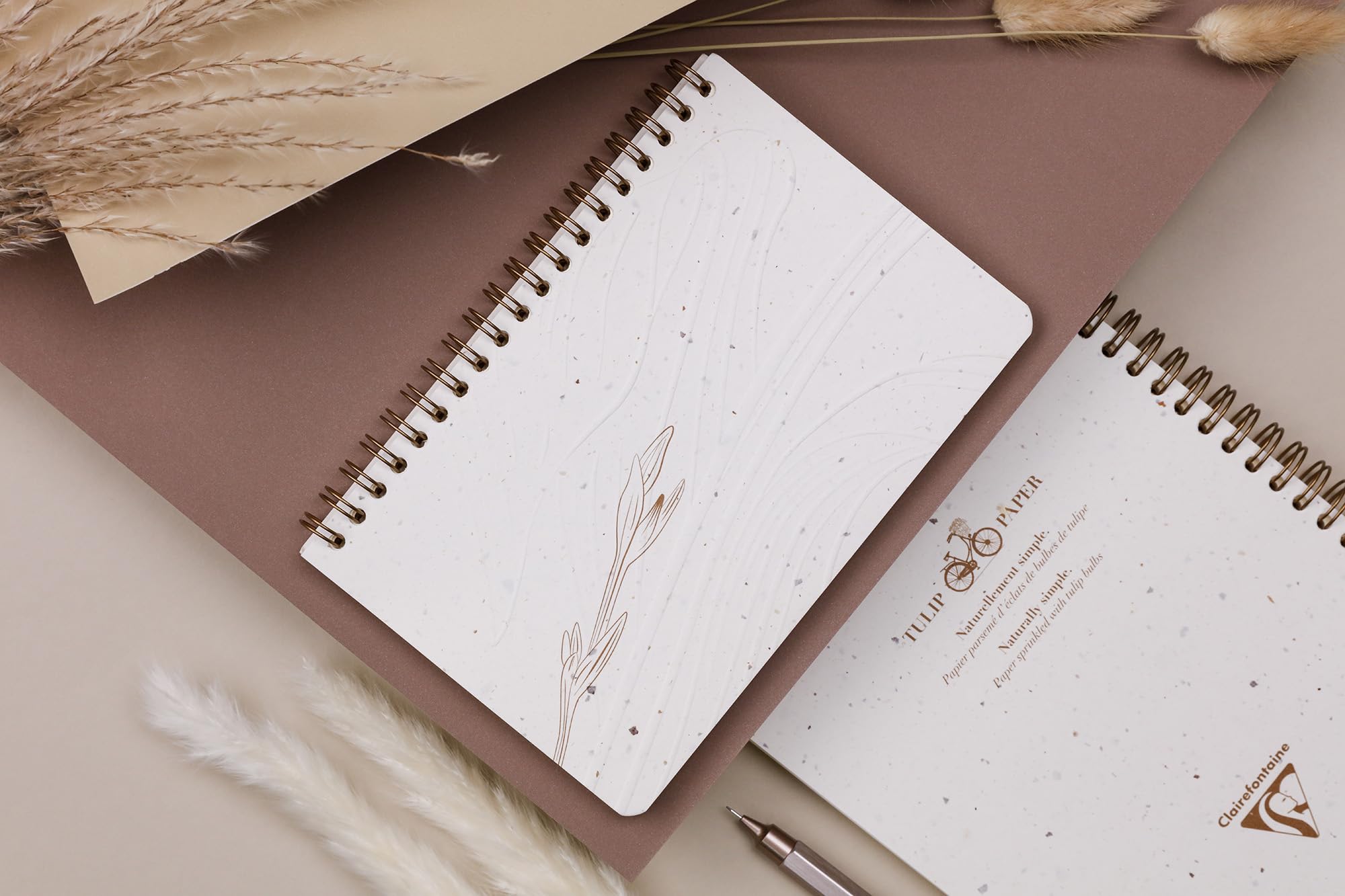 clairefontaine-tulip-paper-carnet-spirale-11x17-cm-pointill-s image 5