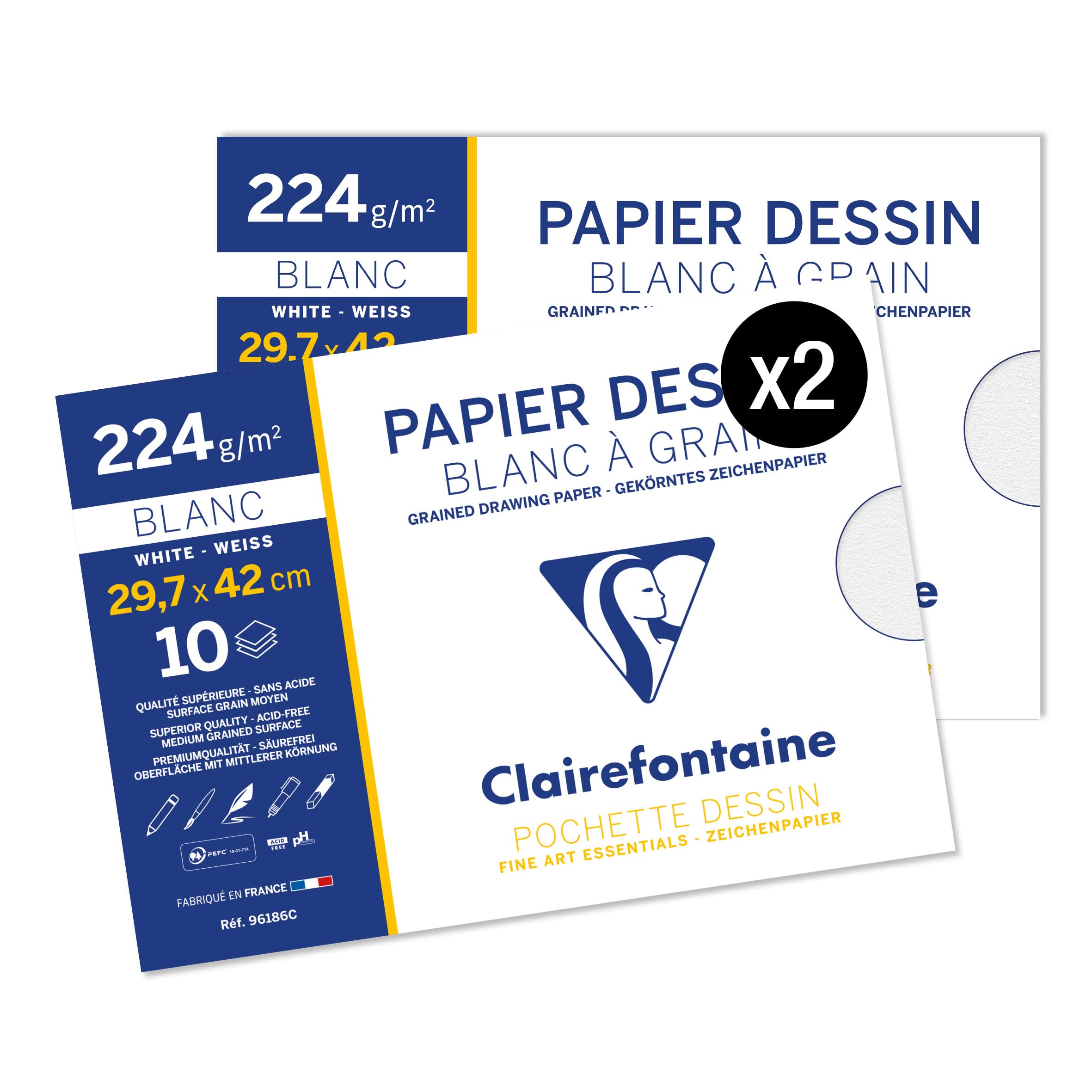clairefontaine-painton-pochette-dessin-24x32cm-224g-lot-de-2 image 7
