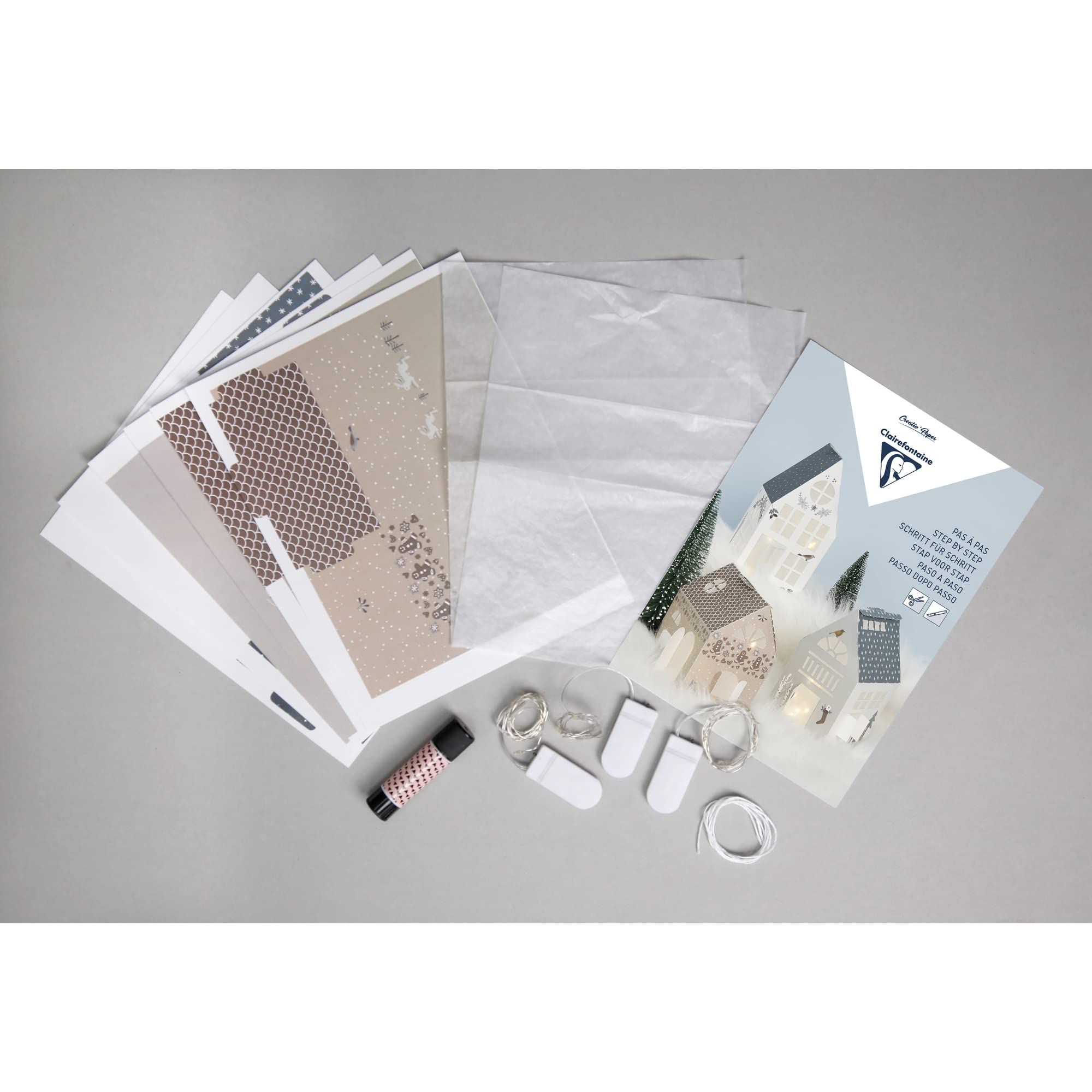 clairefontaine-1951-kit-3-maisonnettes-lumineuses-no-l image 3