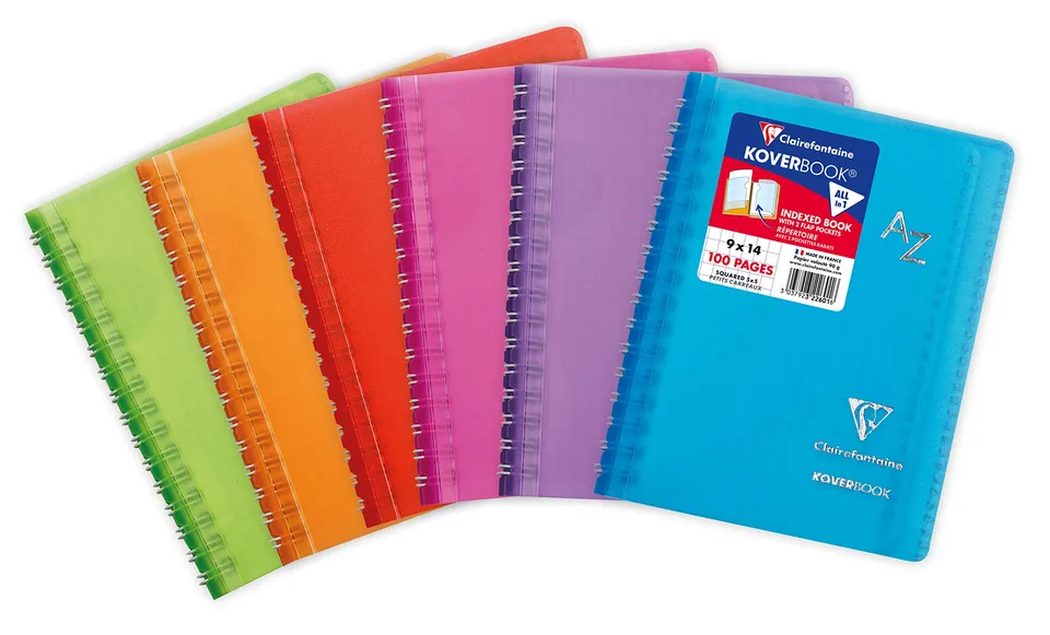 clairefontaine-koverbook-r-pertoire-9x14-cm-petits-carreaux-100p image 1