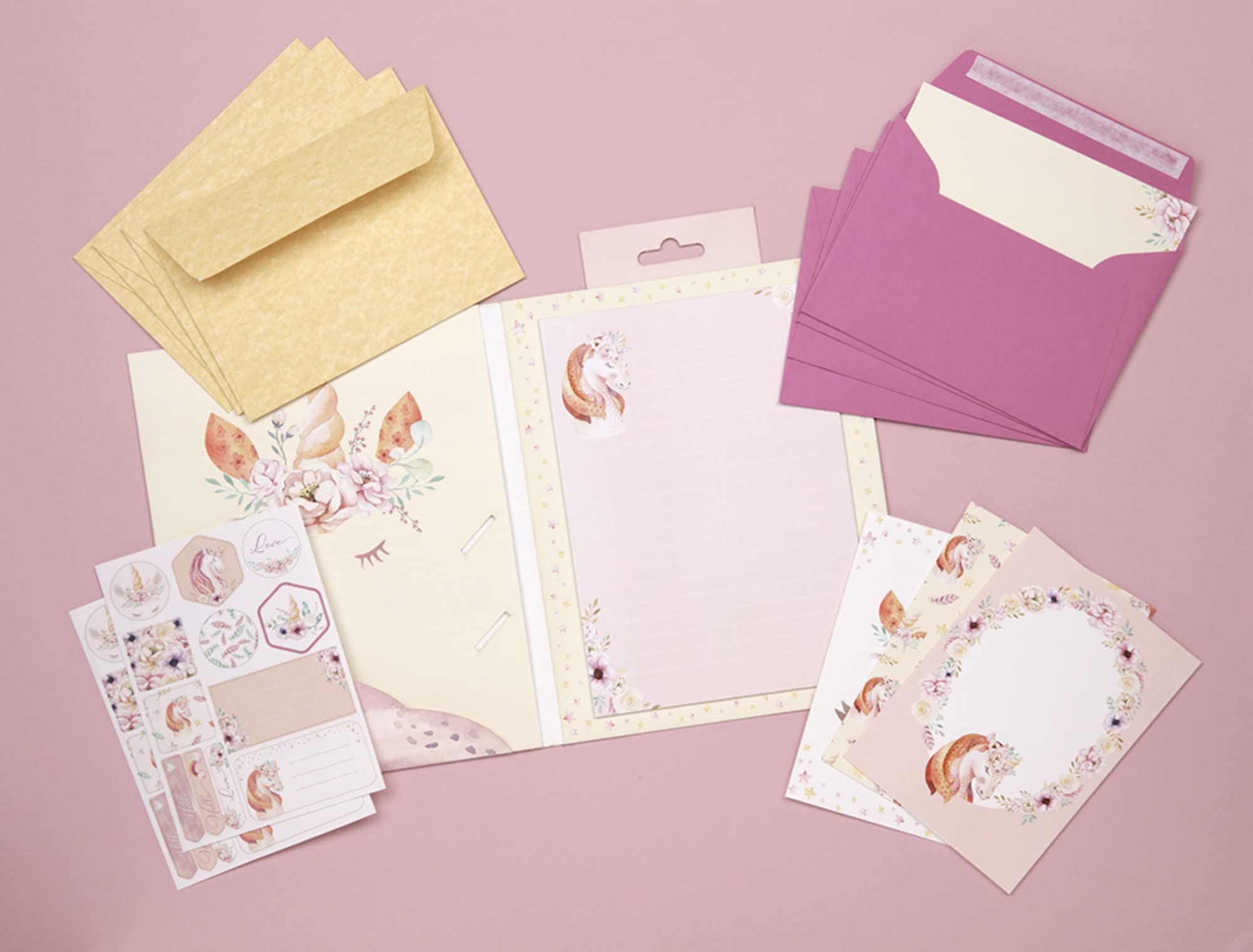 clairefontaine-pollen-20041c-set-correspondance-licorne-enfant image 4