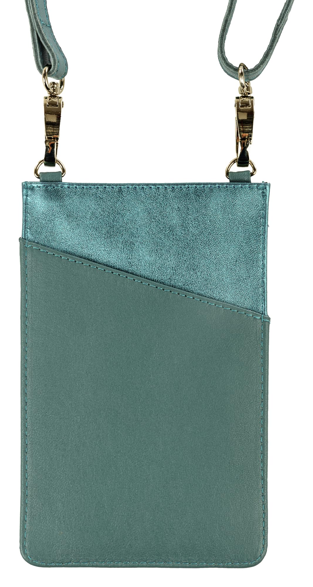 clairefontaine-ginkgo-pochette-t-l-phone-cuir-vert-3-pi-ces image 3