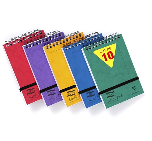 clairefontaine-europa-4935z-bloc-spiral-lign-lot-10-poche image 6