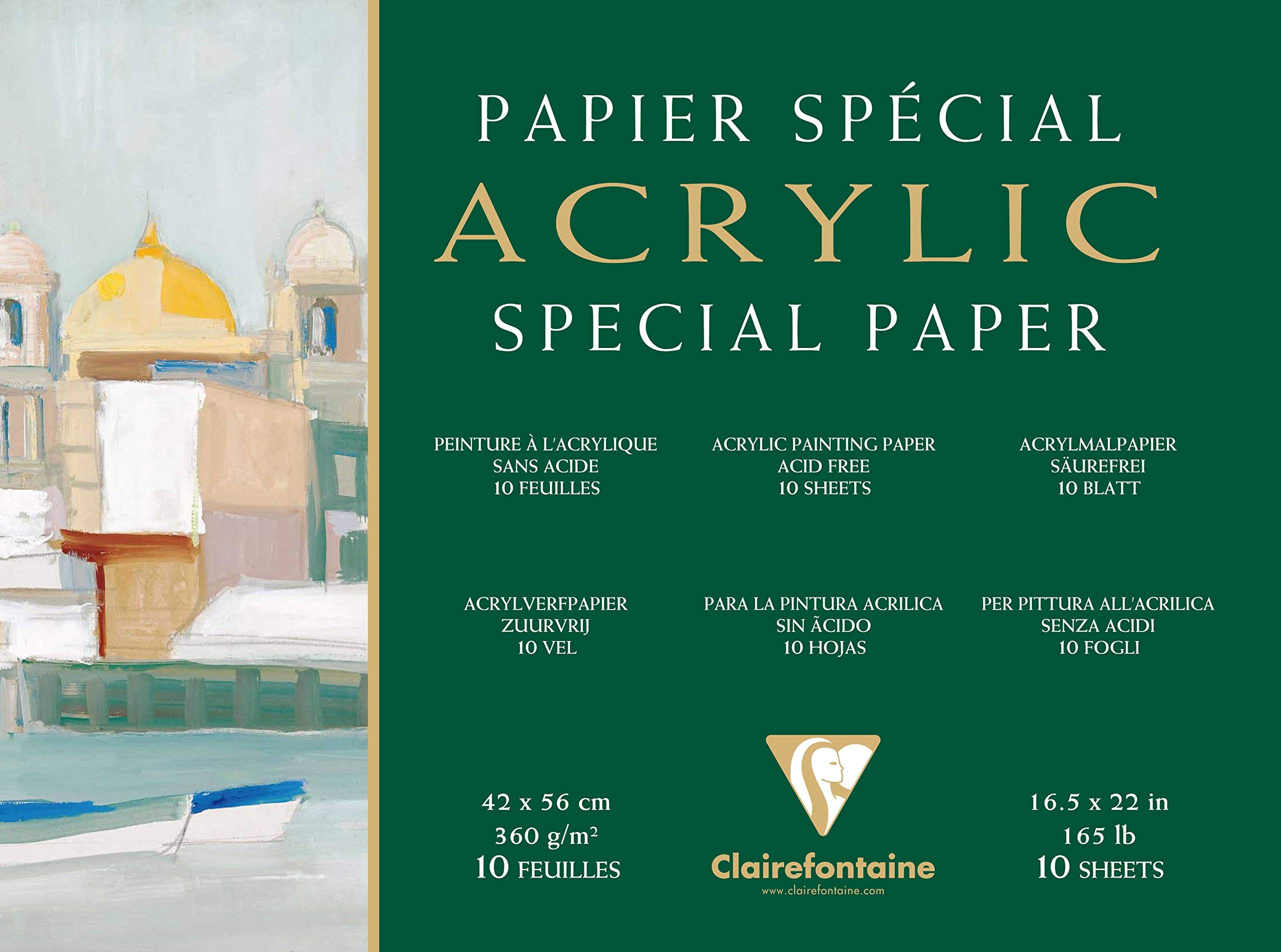 clairefontaine-painton-96490c-bloc-acrylique-20x40-cm-360g-blanc image 7