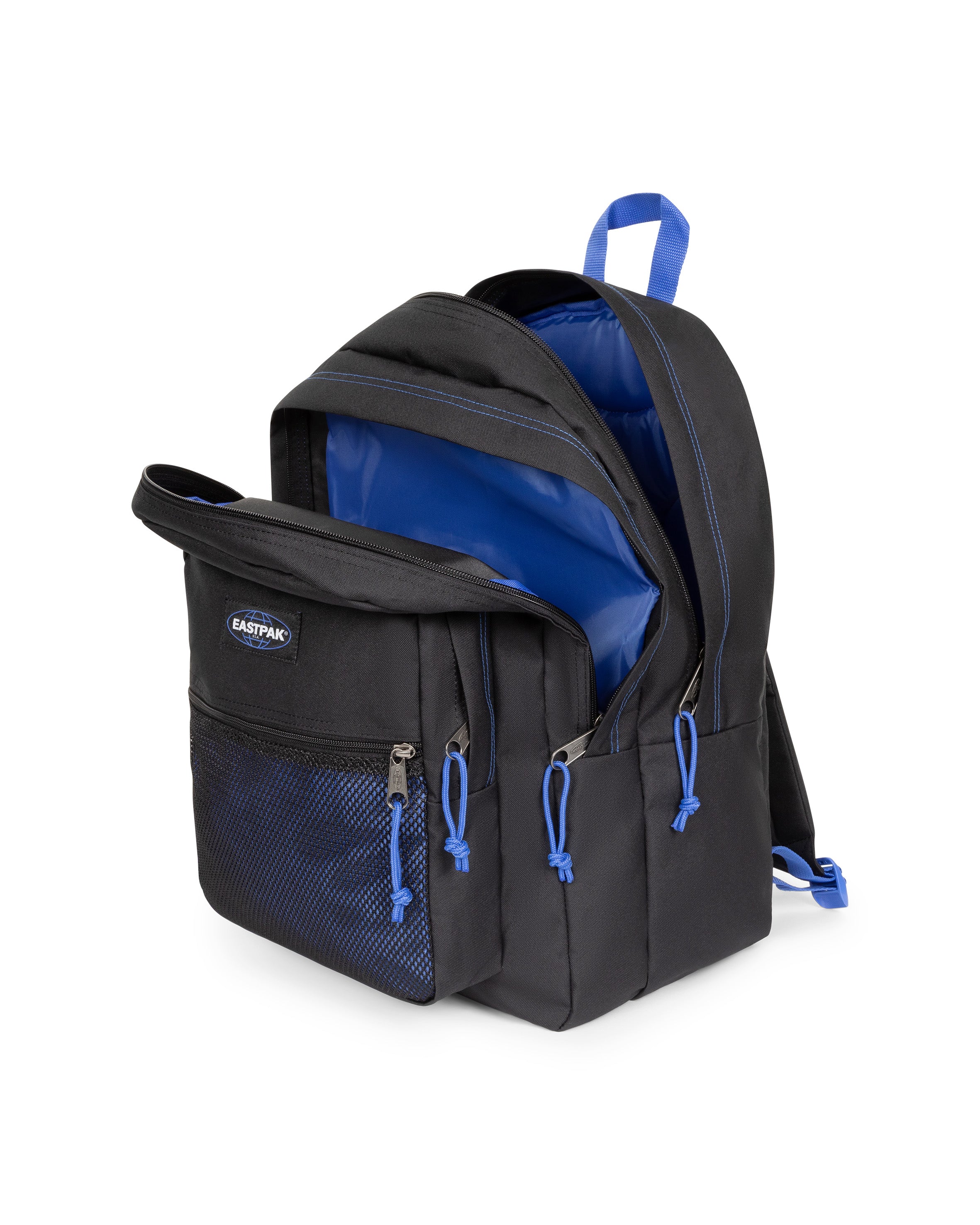 eastpak-pinnacle-sac-dos-kontrast-black-blue-grand-2-compartiments image 2