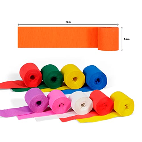 clairefontaine-tulip-914299c-papier-cr-pon-10-rouleaux-mixte-8-couleurs image 8