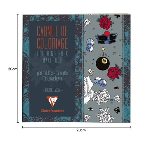 clairefontaine-painton-carnet-coloriage-tattoos-20x20-36-pages image 4