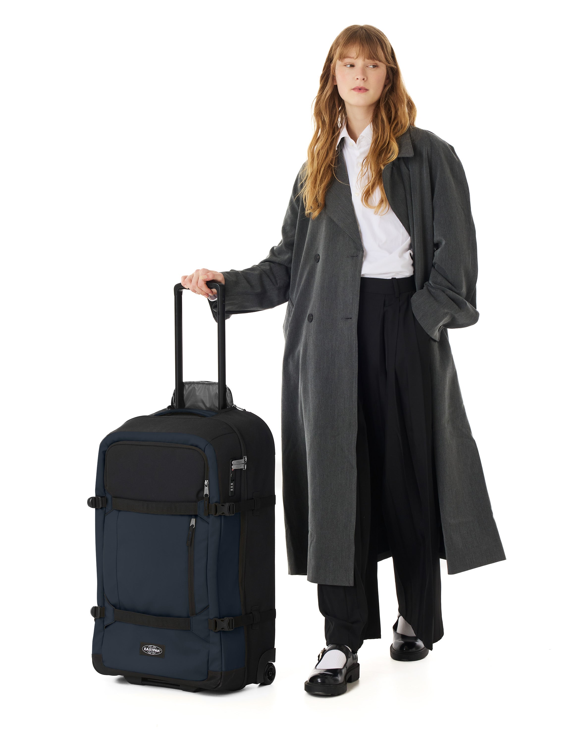 eastpak-transit-r-pro-m-valise-moyen-navy-cadenas-tsa image 2