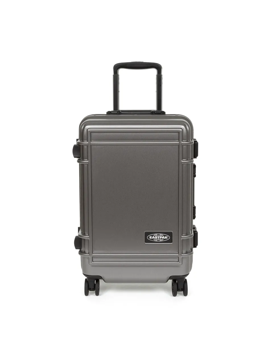 eastpak-resist-r-case-s-valise-cabine-brushed-metal-rigide image 1