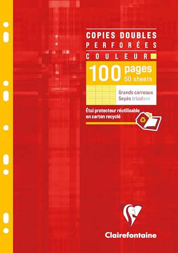 clairefontaine-4747c-copies-doubles-a4-jaunes-100-pages image 7