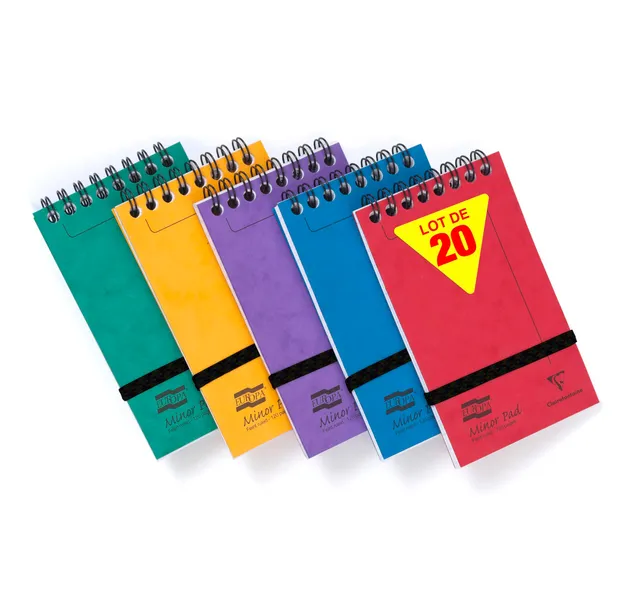 clairefontaine-europa-4920z-bloc-spirale-lign-lot-de-20-poche image 1