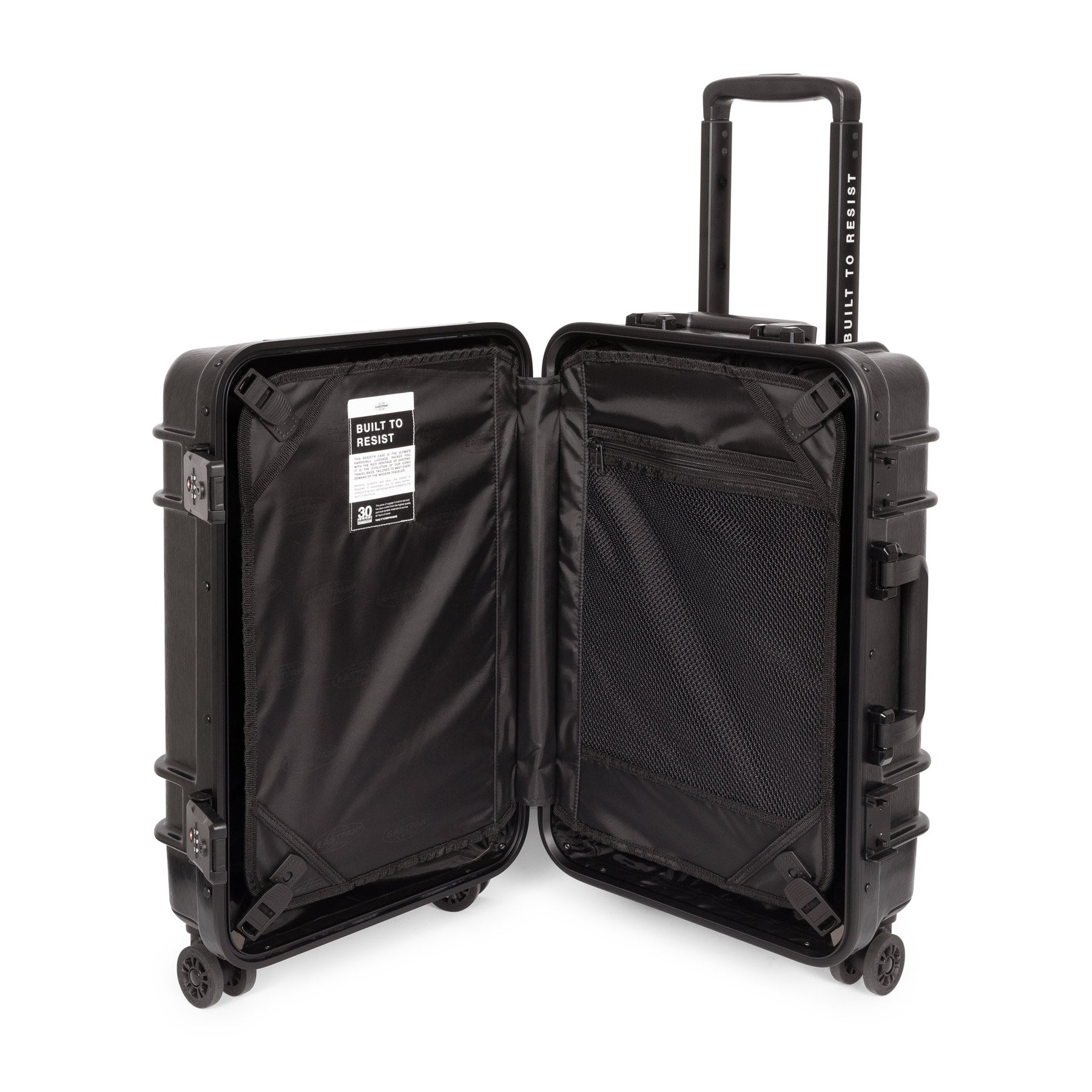 eastpak-resist-r-case-s-valise-cabine-brushed-black-rigide image 2