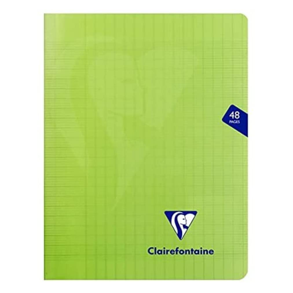 clairefontaine-1951-back-to-basics-cahier-17x22-48p-grands-carreaux image 1