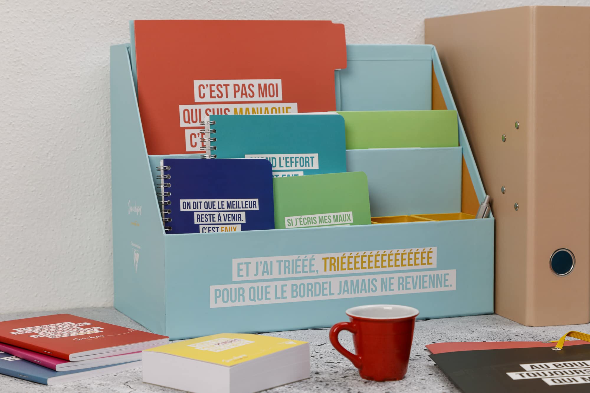 clairefontaine-jemedisais-organisateur-bureau-carton-jemedisais-35-5-cm image 4