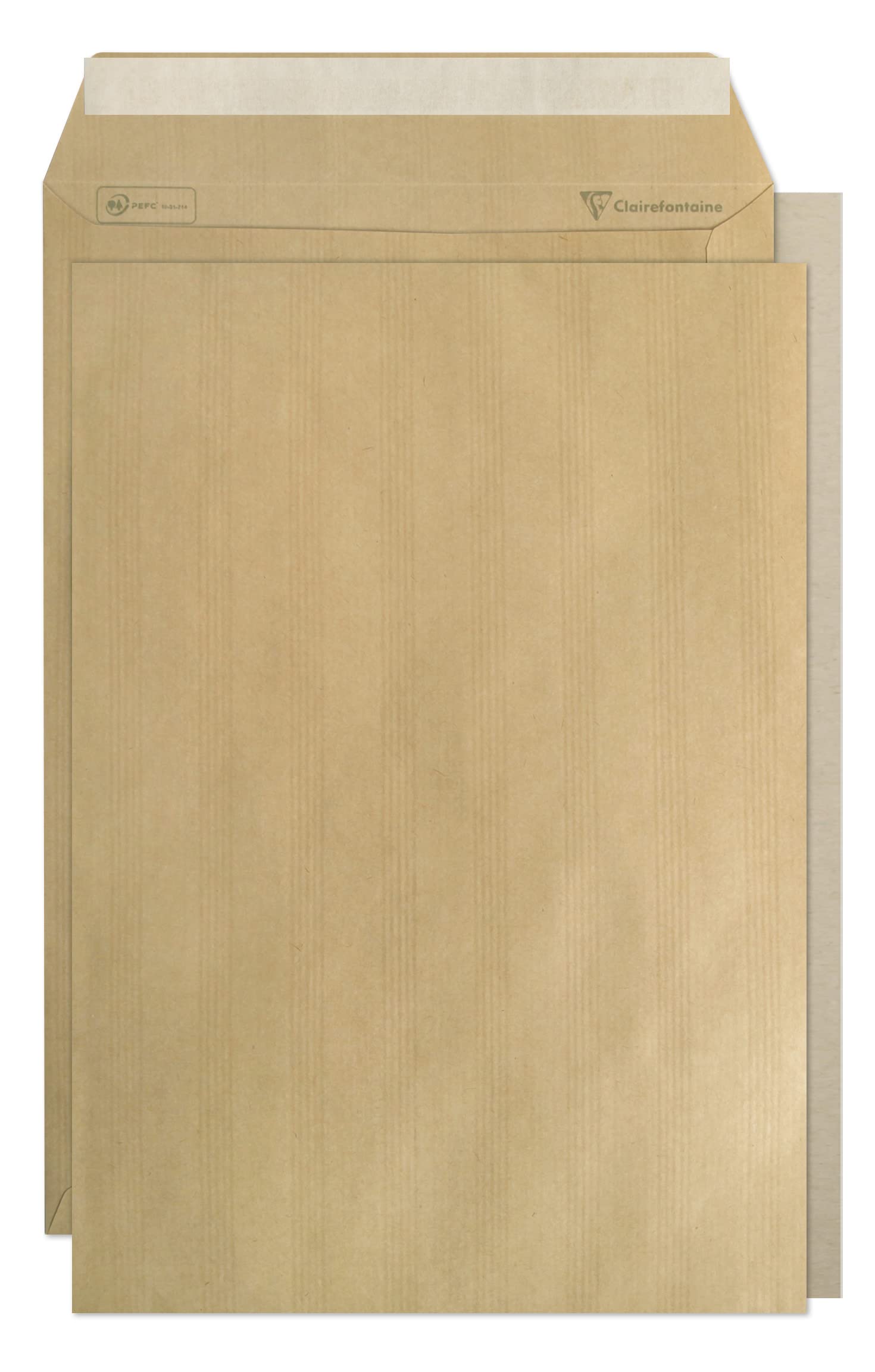 clairefontaine-adour-pochette-kraft-c4-brun-90g-x100 image 1