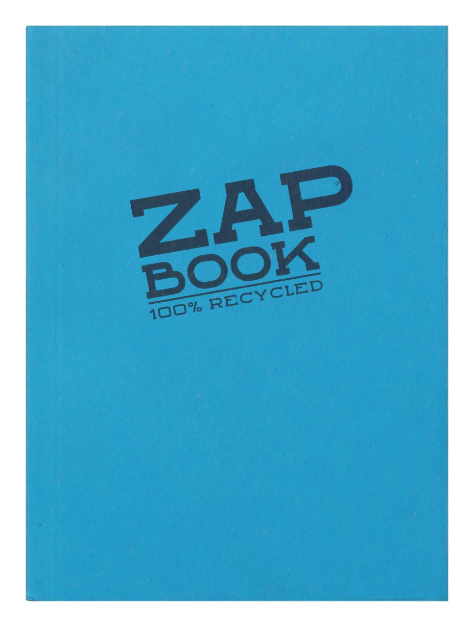 clairefontaine-zap-book-3358c-carnet-croquis-a5-100-recycl image 1
