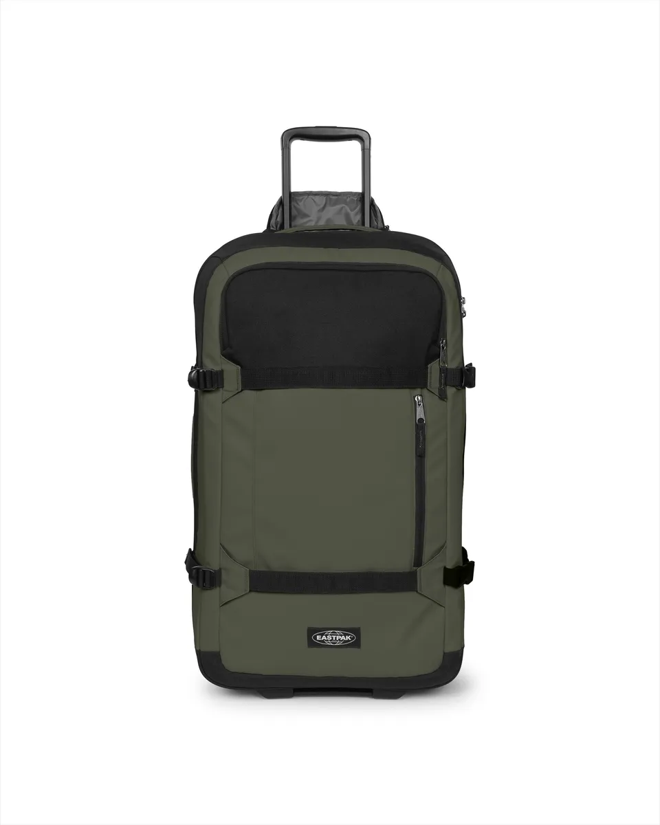 eastpak-transit-r-pro-m-valise-souple-moyen-khaki-d-perlante-tsa image 1