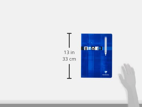 clairefontaine-3160c-cahier-dessin-a4-32p-uni-125g-bleu image 6