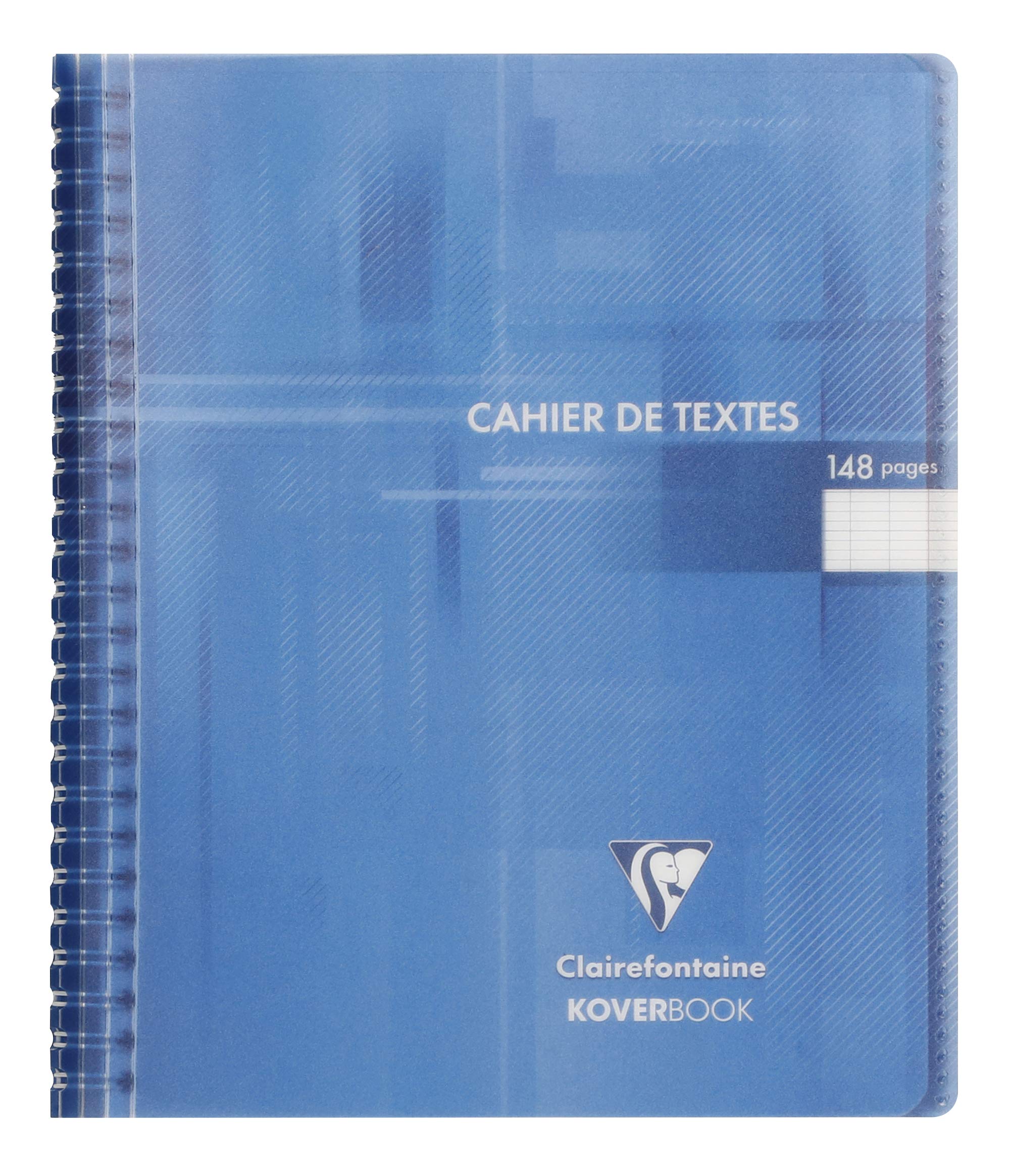 clairefontaine-koverbook-cahier-texte-17x22-grands-carreaux-90g image 4