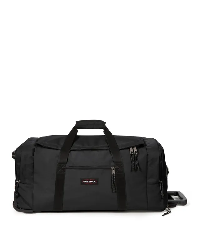 eastpak-leatherface-m-sac-voyage-black-roulettes image 1
