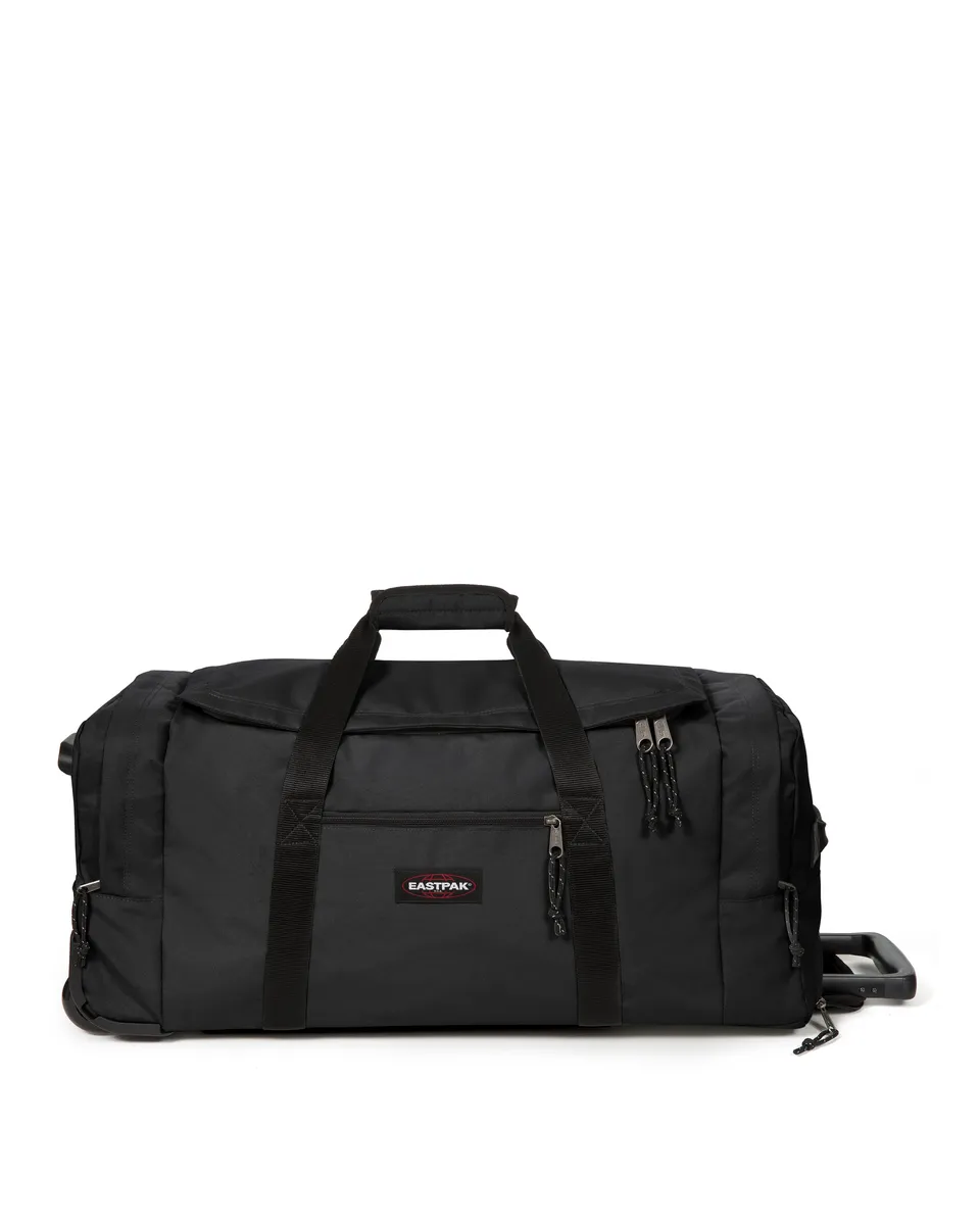 eastpak-leatherface-m-sac-voyage-black-roulettes image 1